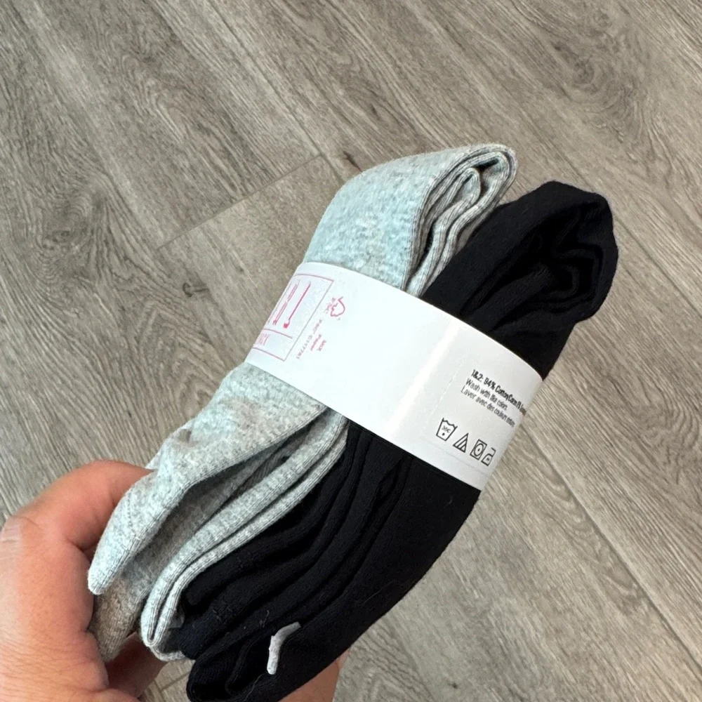 🆕 The Children's Place Gray and Black Capri Leggings Set size 7/8 C7